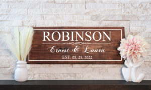 Personalised Wooden Wall Art